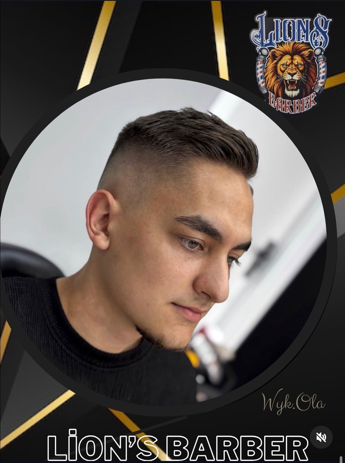 Fryzura premium Lion's Barber 2